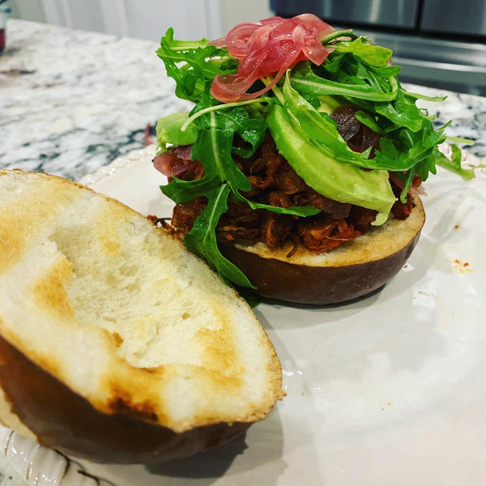 Vegan-ish: A Physician’s Journey to More Plant-Based Meals: BBQ Pulled “Pork”