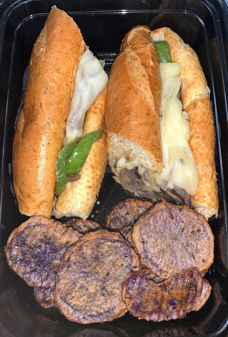 Vegan-ish: A Physician’s Journey to More Plant-Based Meals: Philly Cheeze “Steak” Sandwich