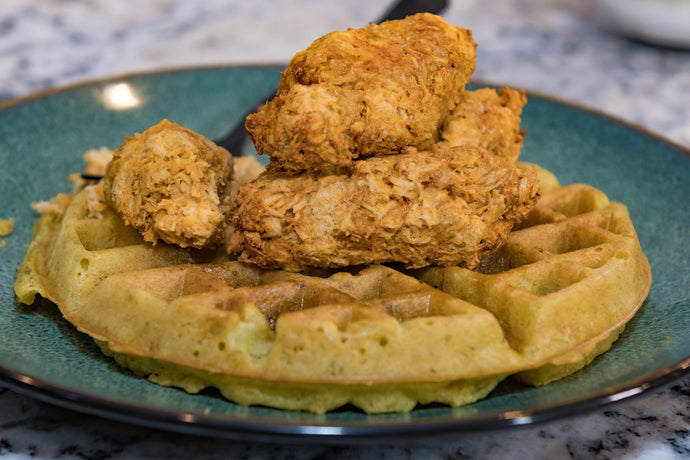 Vegan-ish: A Physician’s Journey to More Plant-Based Meals | Avocado Waffles