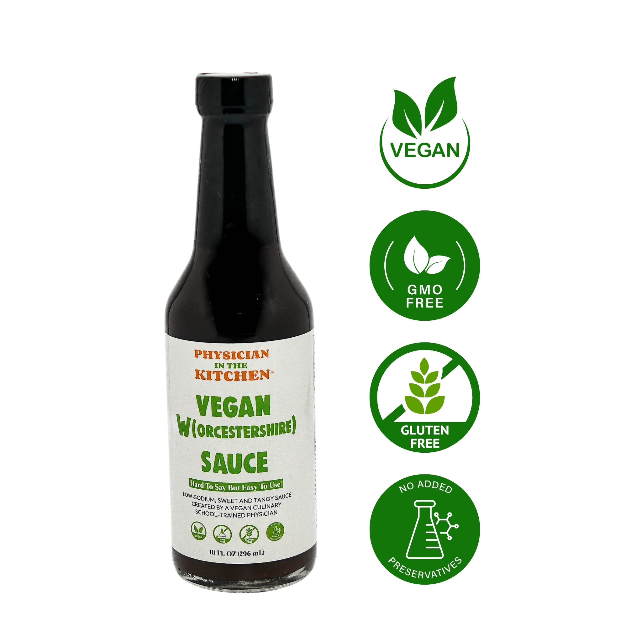 plant based worcestershire sauce Vegan Worcestershire Sauce, 10 fl oz (296 mL) – Physician In The Kitchen